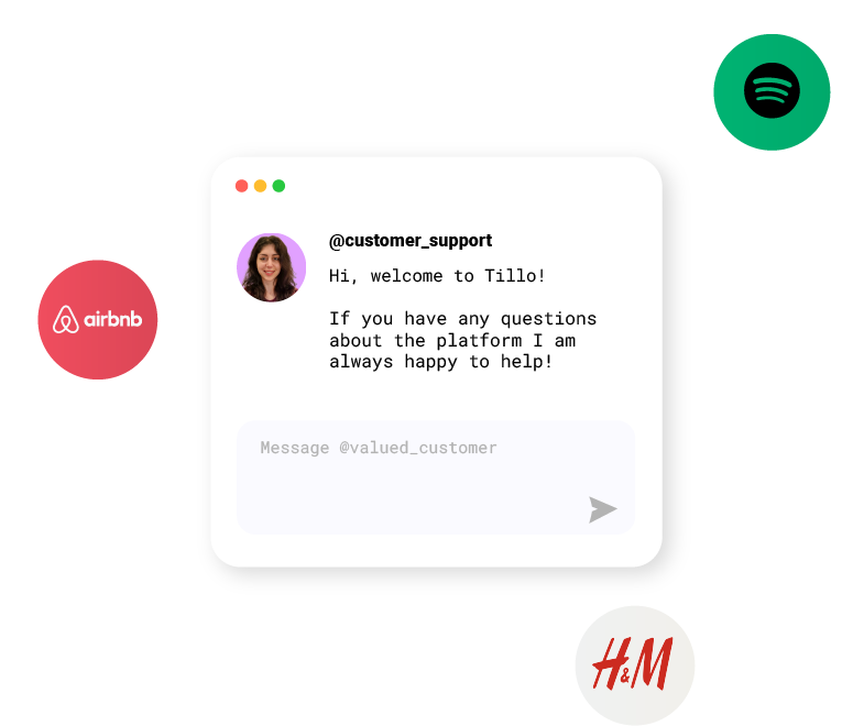 customer support graphic