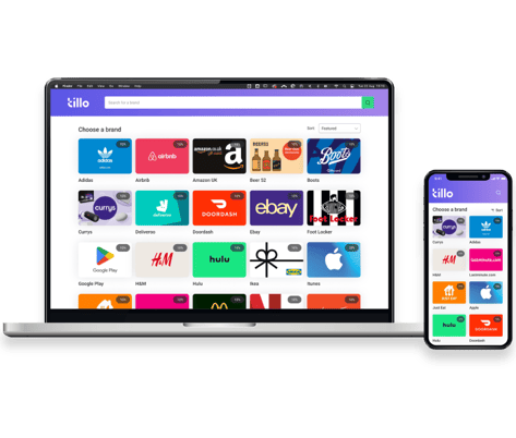 storefront mockup on laptop and phone