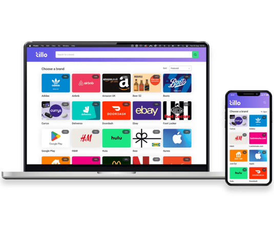 storefront mockup on laptop and phone