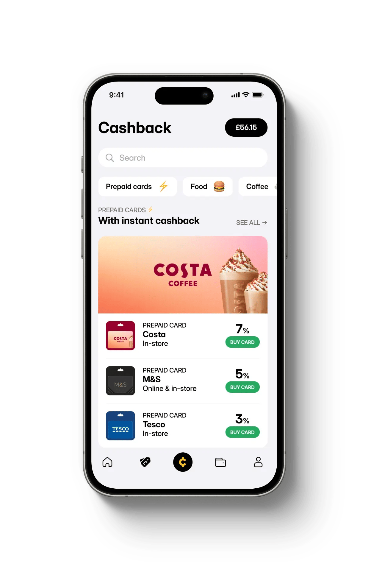 Cheddar Cashback app