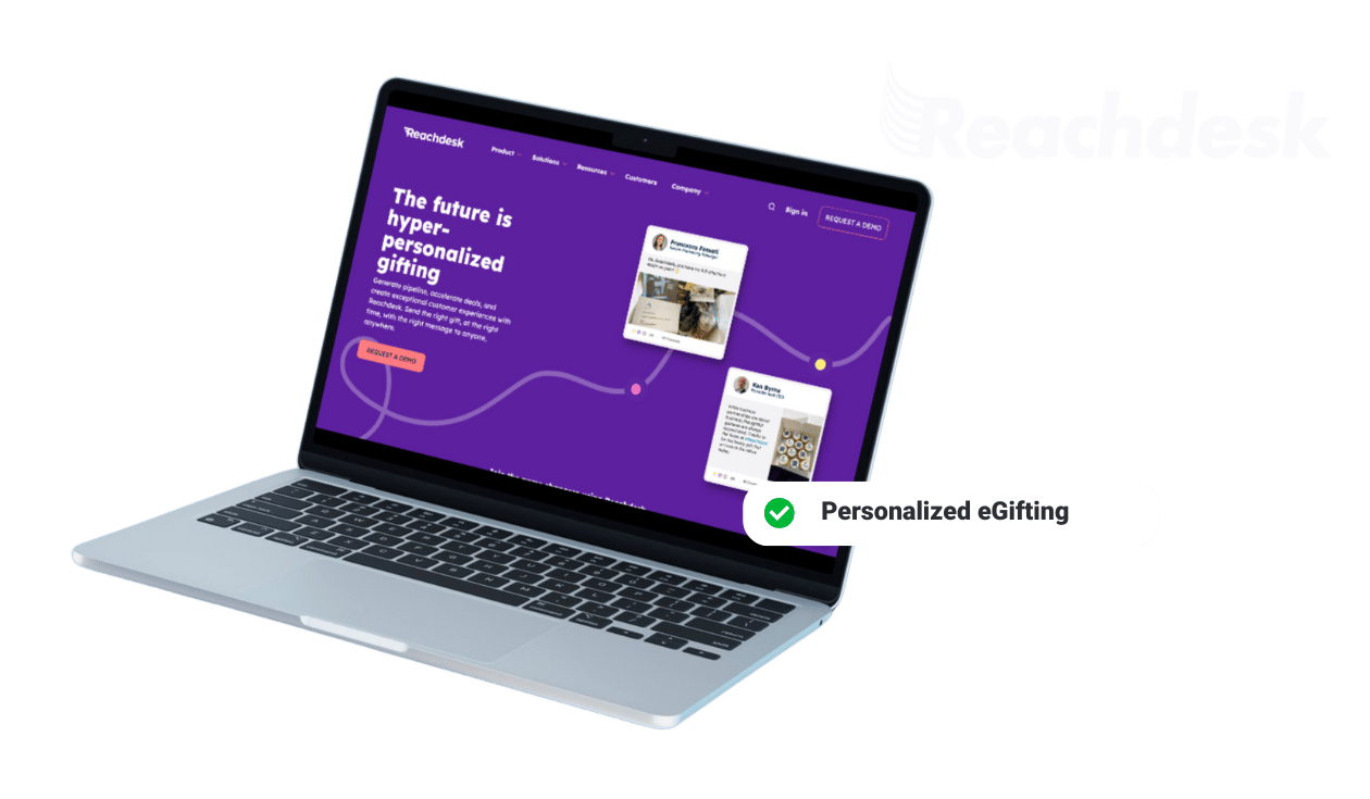 Reachdesk using Tillo for e-gifting
