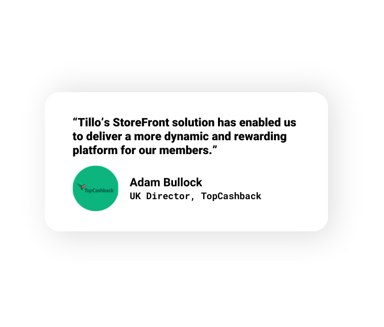 Adam Bullock, TopCashback UK Director Quote Adam Bullock, TopCashback UK Director Quote