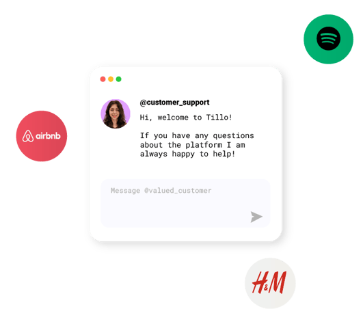 customer support graphic