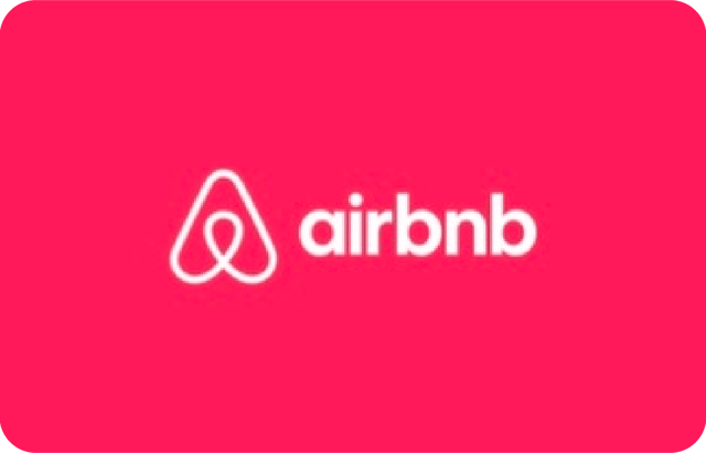 Airbnb gift card tile