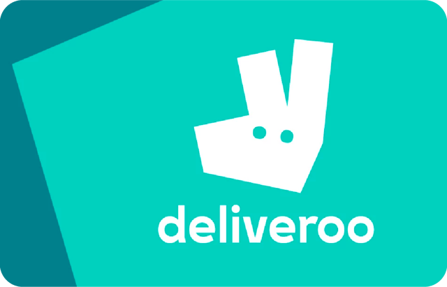 Deliveroo gift card tile