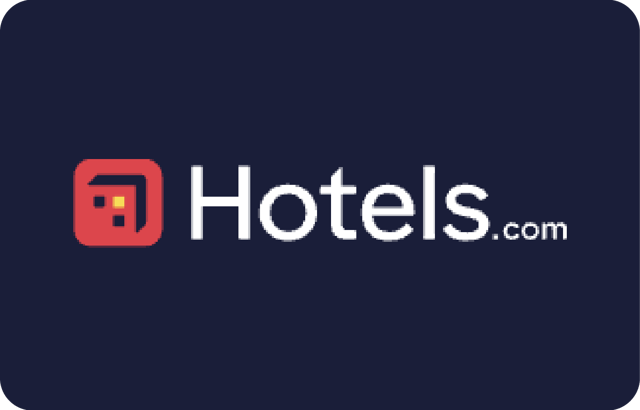 Hotels.com gift card tile