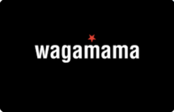 Wagamama gift card
