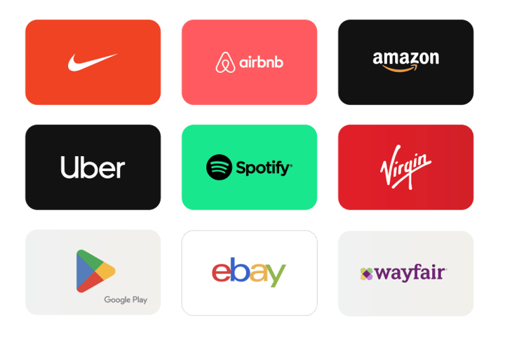 Gift Card API Brands