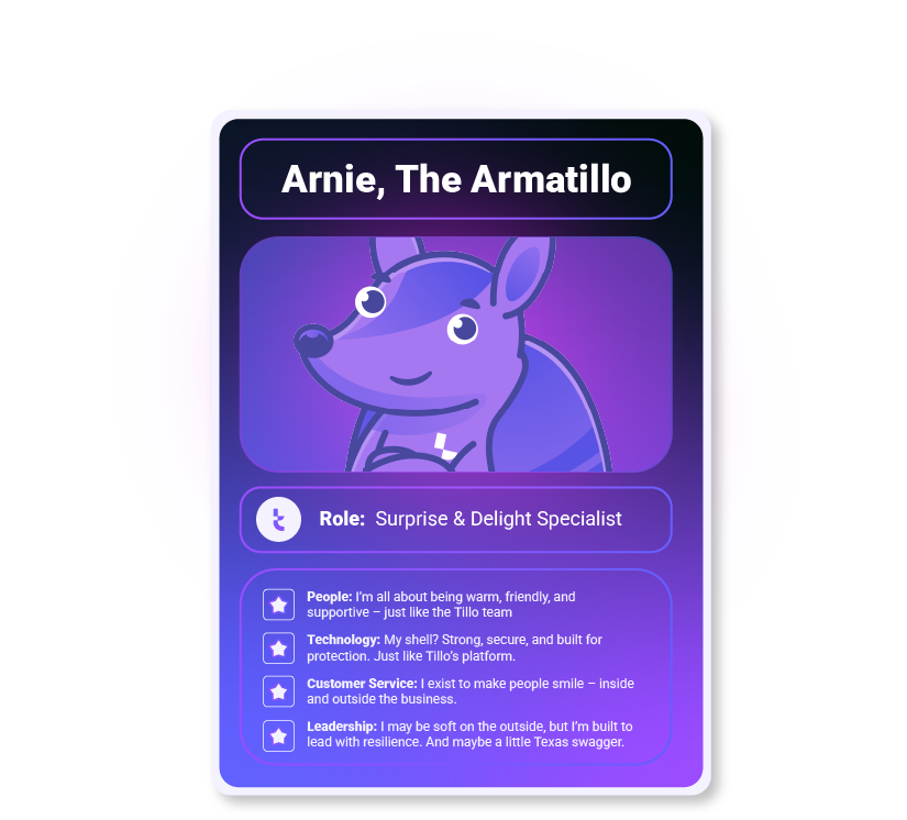Arnie Character Card