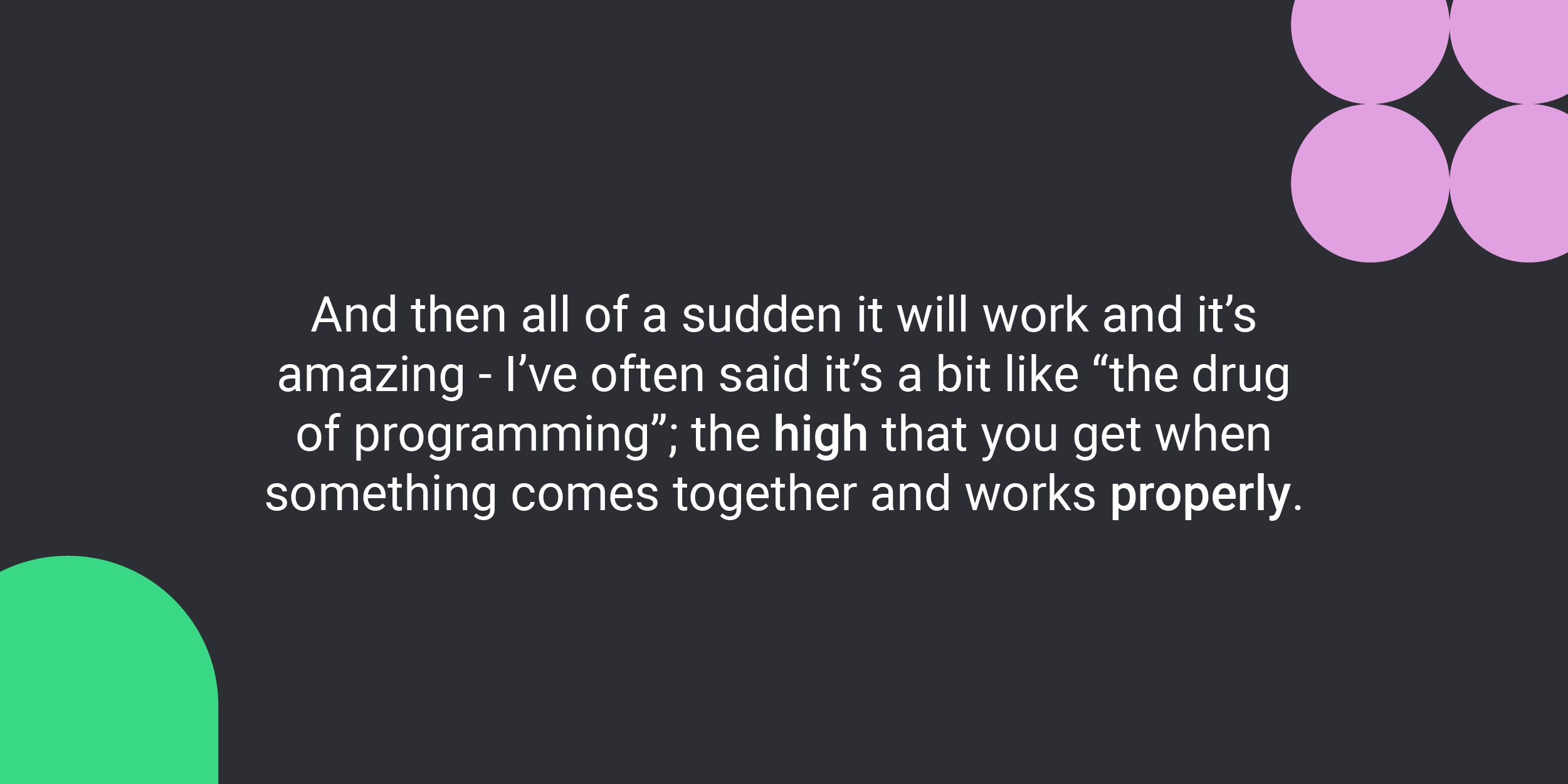programming quote
