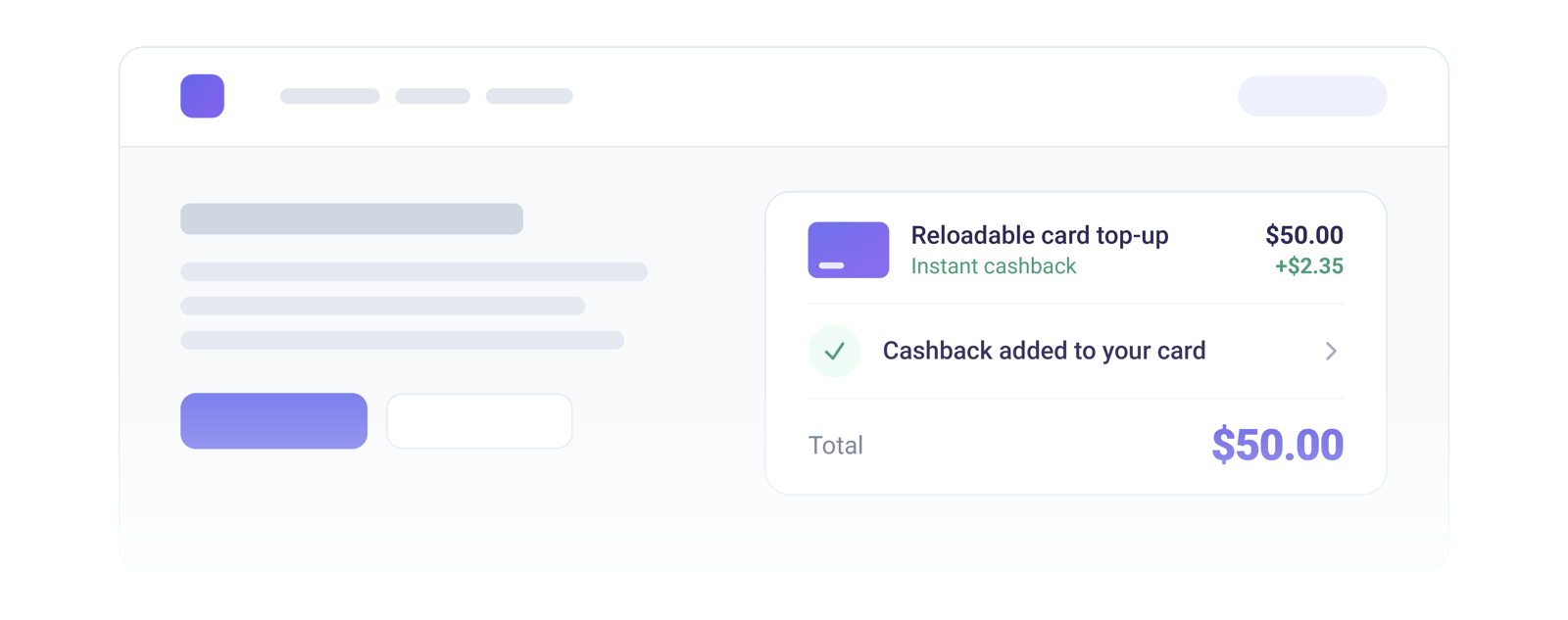 Cashback Use Case