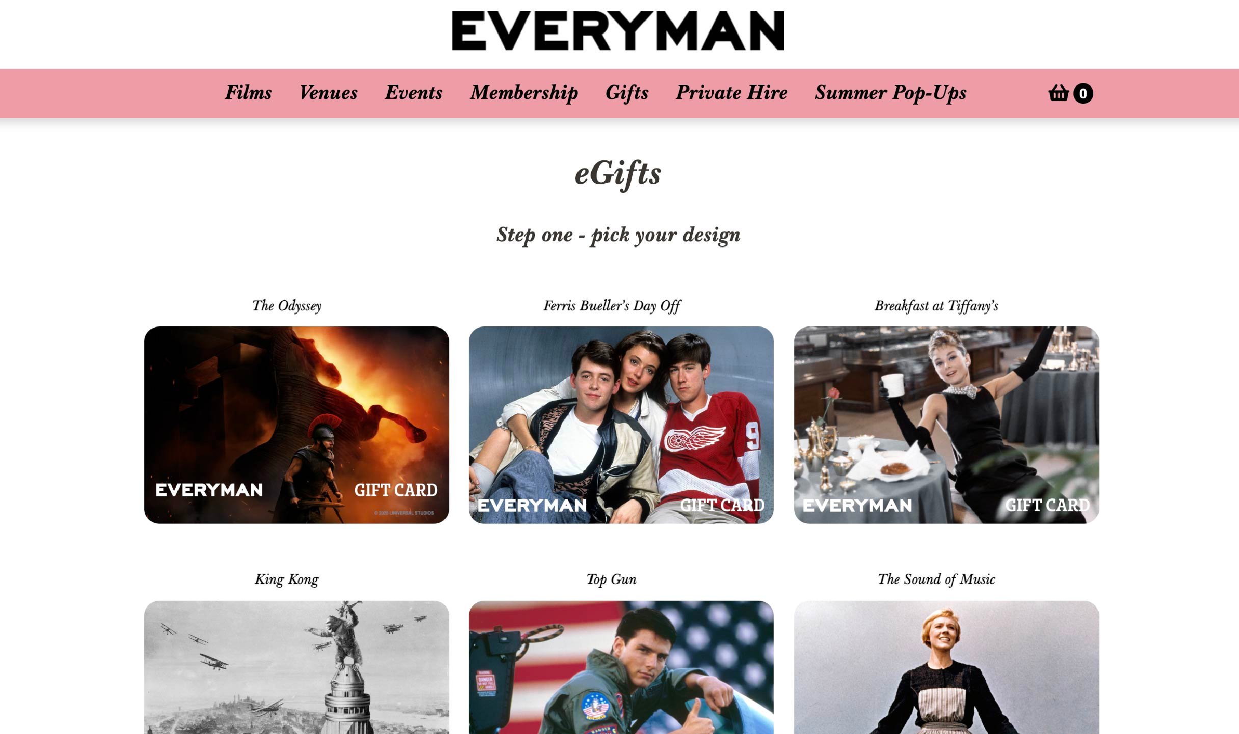 Everyman Program Management Page