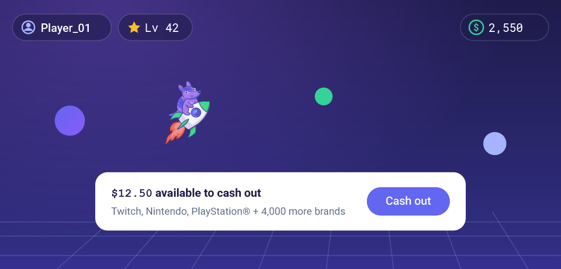 Gaming Cash Out