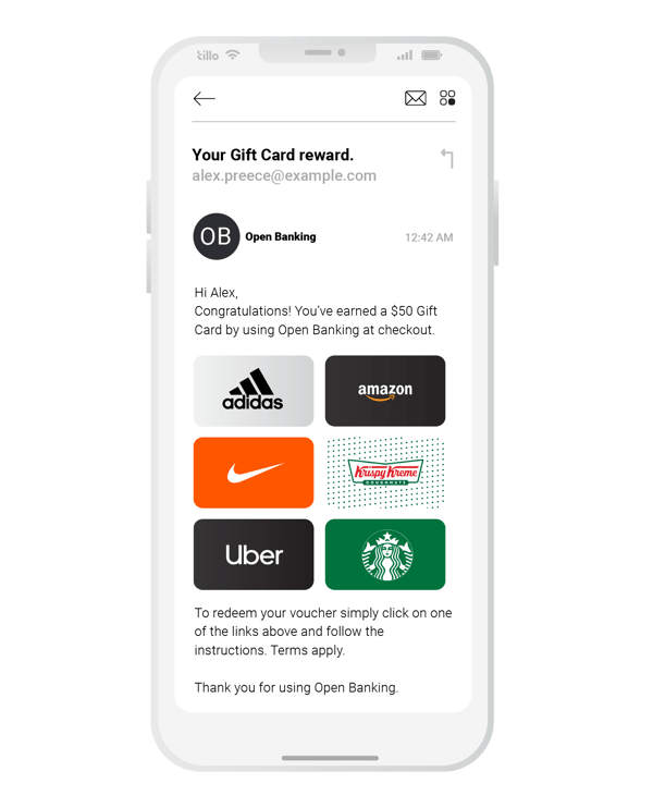 Rewarding customers for using Open Banking Rewarding customers for using Open Banking