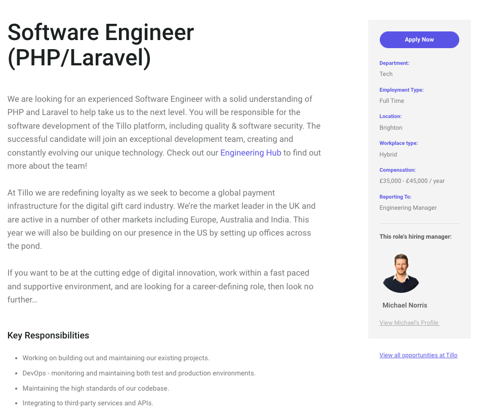 Software Engineer