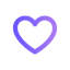 Icon showing a simplified graphic of a heart