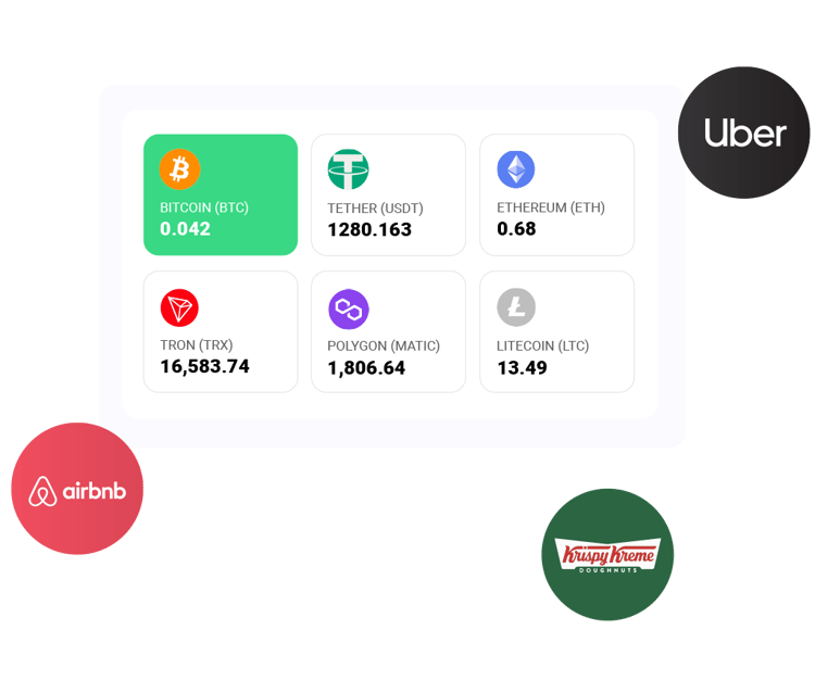 Convert cryptocurrencies into digital gift cards for global brands Convert cryptocurrencies into digital gift cards for global brands