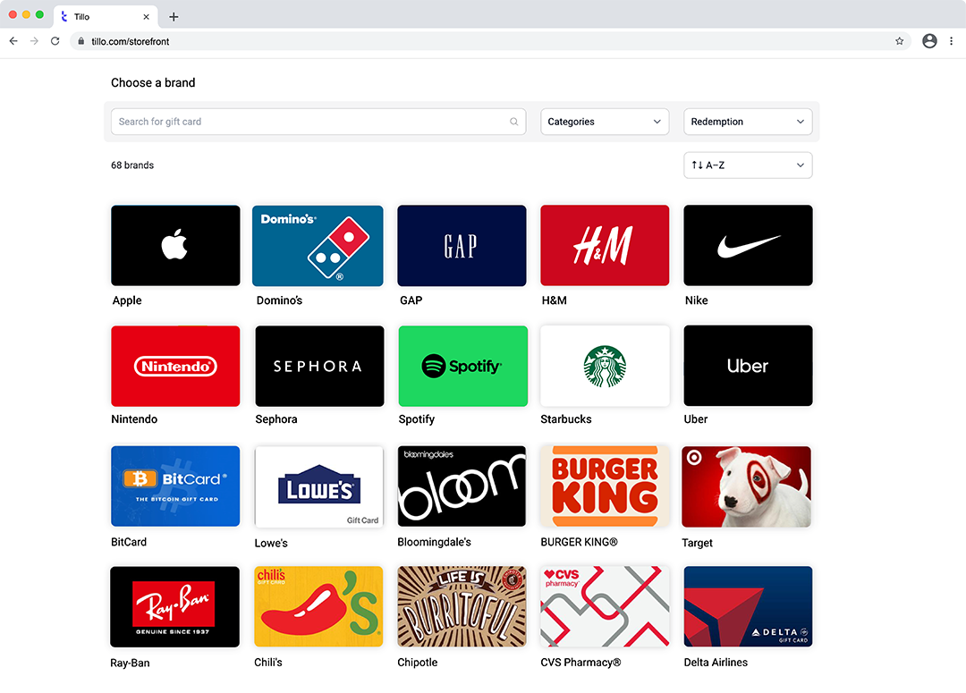 storefront dashboard