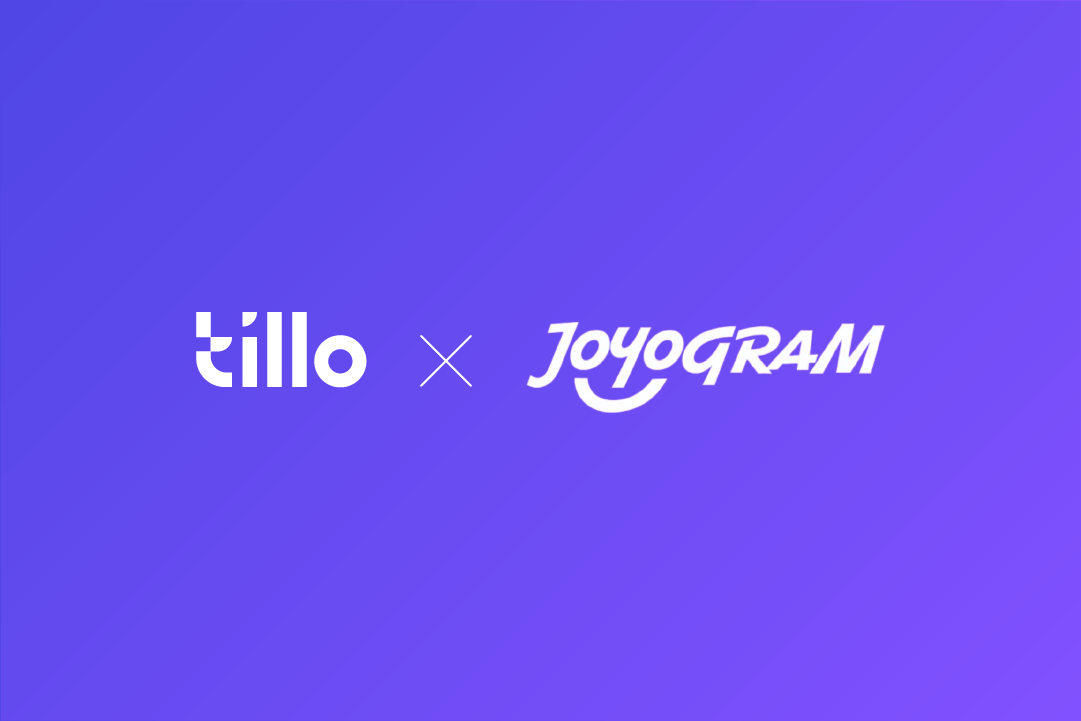 Joyogram partners with Tillo 