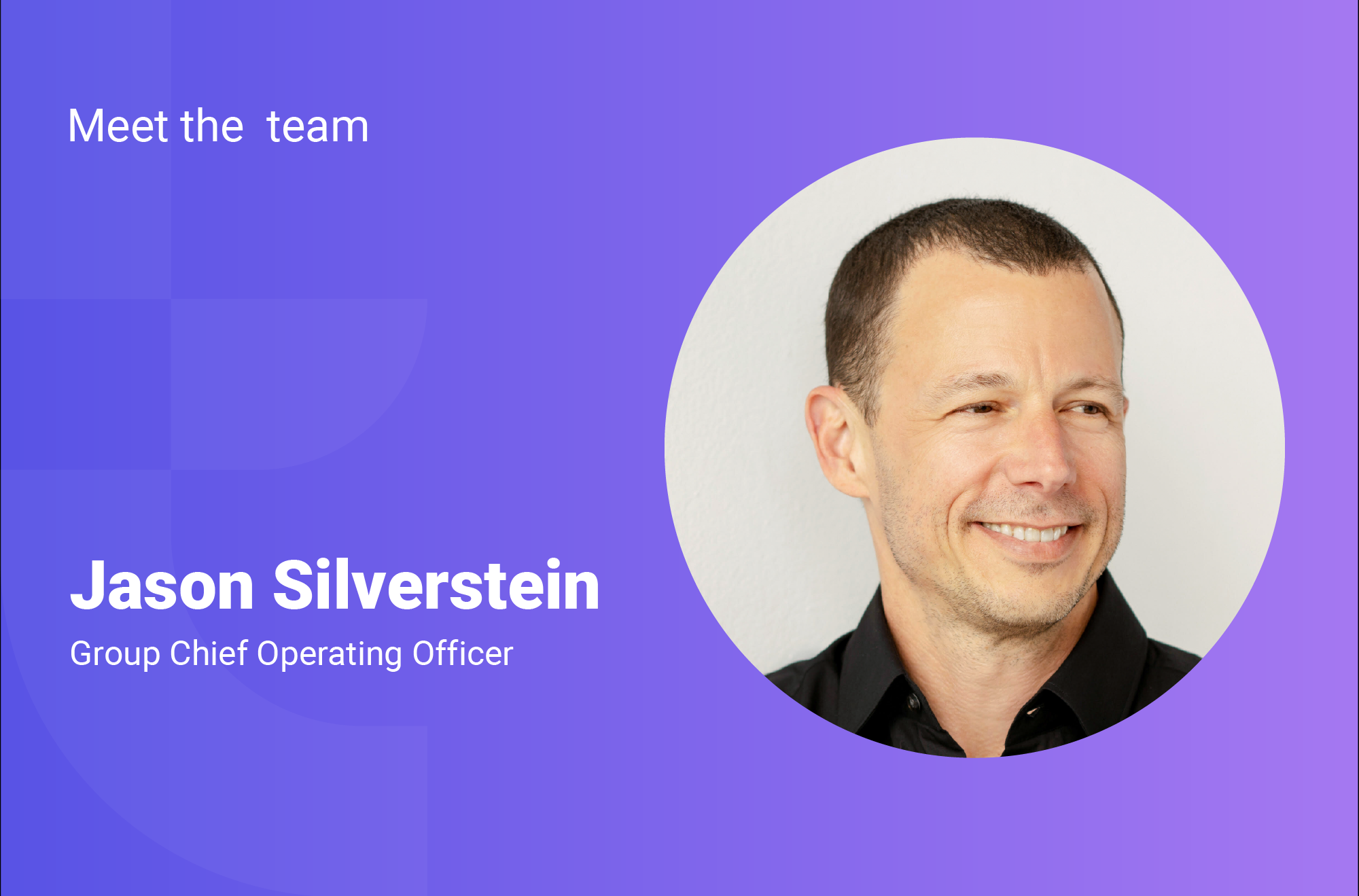 Tillo's newly appointed group COO, Jason Silverstein.